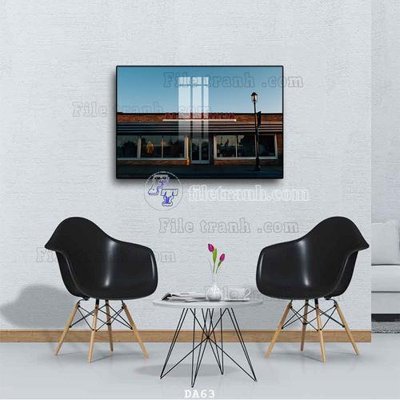 File gốc File tranh phòng ăn đồ ăn nhanh DA63 (in 3D) nghệ thuật