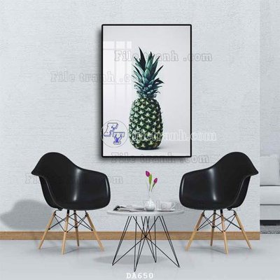 Chi tiết file tranh tráng gương File tranh phòng ăn đồ ăn nhanh DA650 (ảnh gốc)