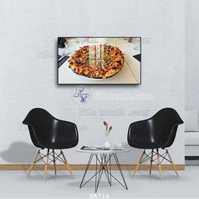 File gốc File tranh phòng ăn đồ ăn nhanh DA714 (thiết kế) độc quyền