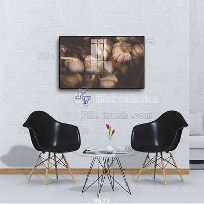 Download file gốc File tranh phòng ăn đồ ăn nhanh DA74 (in mica) trang trí