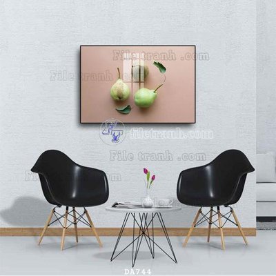 Hình ảnh file gốc in trần nhà File tranh phòng ăn đồ ăn nhanh DA744