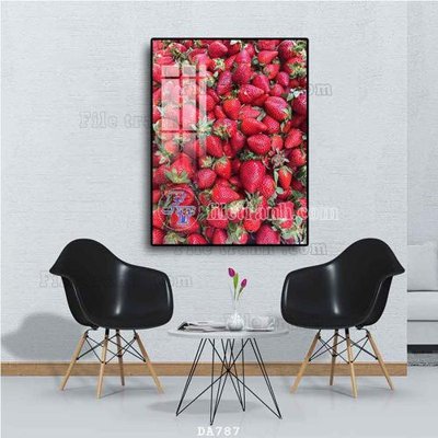 File ảnh File tranh phòng ăn đồ ăn nhanh DA787 (gốc) in biển hiệu