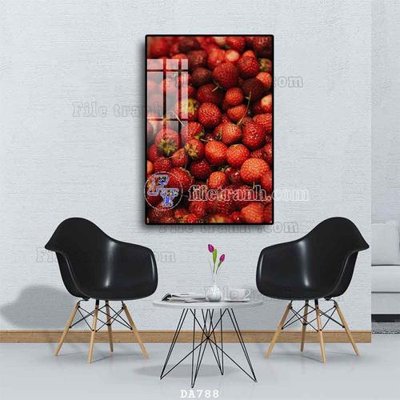 Download file gốc File tranh phòng ăn đồ ăn nhanh DA788 (in lụa) nghệ thuật