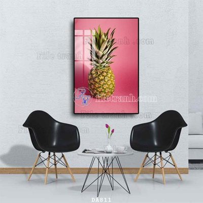 File in mica File tranh phòng ăn đồ ăn nhanh DA811 (ảnh gốc) đẹp