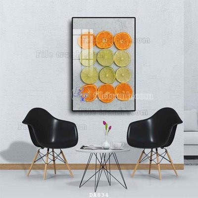 File gốc File tranh phòng ăn đồ ăn nhanh DA834 (thiết kế) độc quyền