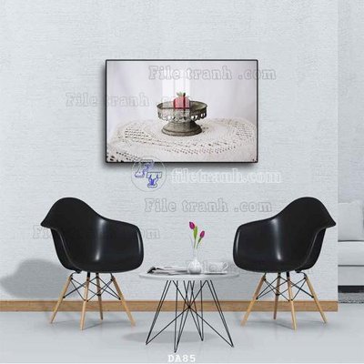 File ảnh File tranh phòng ăn đồ ăn nhanh DA85 (gốc) in biển hiệu