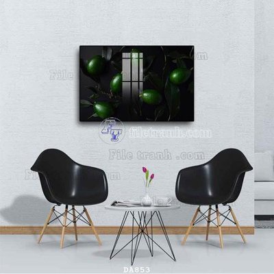 Tải file File tranh phòng ăn đồ ăn nhanh DA853 (gốc) in tranh tráng gương