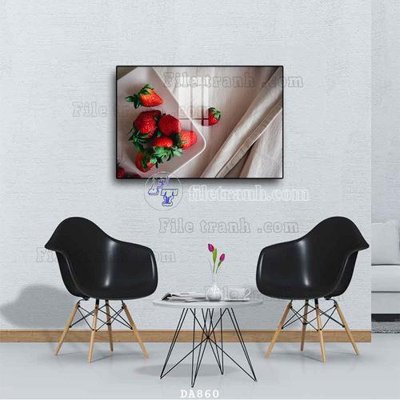 File gốc File tranh phòng ăn đồ ăn nhanh DA860 (phong cách) cổ điển