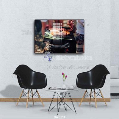 File gốc File tranh phòng ăn đồ ăn nhanh DA871 (trang trí) phòng ngủ