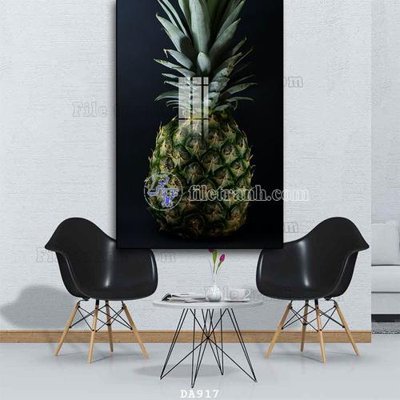 File PSD File tranh phòng ăn đồ ăn nhanh DA917 (bản gốc) đã tách nền