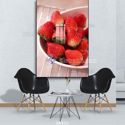 File in mica File tranh phòng ăn đồ ăn nhanh DA922 (ảnh gốc) đẹp