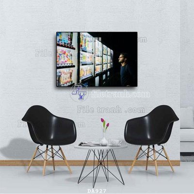 Tải file File tranh phòng ăn đồ ăn nhanh DA927 (gốc) chủ đề phong thủy