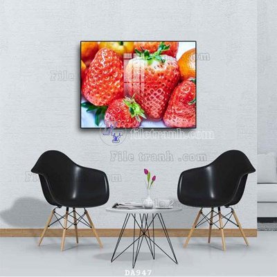 Tải file File tranh phòng ăn đồ ăn nhanh DA947 (PSD) cho in tranh 3D