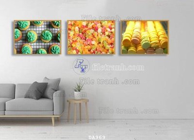 Tải file tranh gốc File tranh phòng ăn đồ ăn nhanh DA969 chất lượng cao