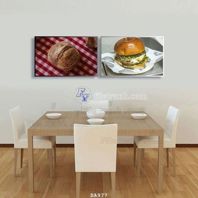 Tải file File tranh phòng ăn đồ ăn nhanh DA977 (gốc) chủ đề tôn giáo