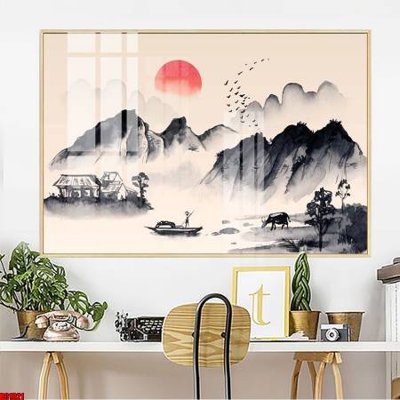 File tranh File gốc in bộ tranh decor treo tường đẹp hoa 5d DC1021 (bản gốc) in lụa 5D
