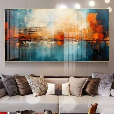 File tranh File gốc in bộ tranh decor treo tường đẹp hoa 5d DC1123 (bản gốc) in lụa 5D