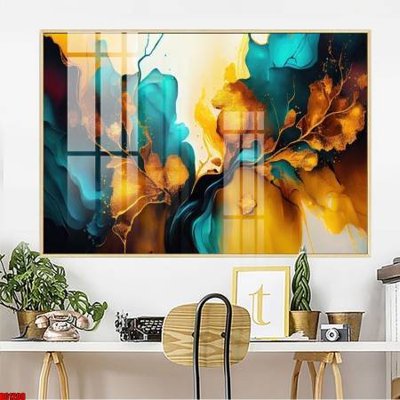 File gốc in ấn File gốc in bộ tranh decor treo tường đẹp hoa 5d DC1208 chuẩn màu CMYK