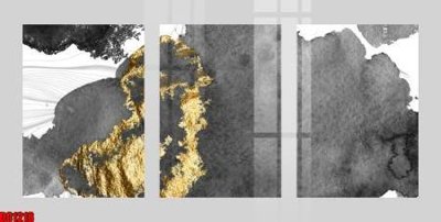 Hình ảnh file gốc File gốc in bộ tranh decor treo tường đẹp hoa 5d DC1218 cho in UV