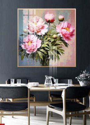 File ảnh File gốc in bộ tranh decor treo tường đẹp hoa 5d DC1293 (gốc) in poster