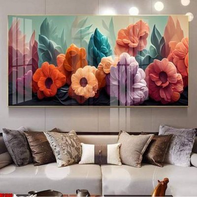 Tải file File gốc in bộ tranh decor treo tường đẹp hoa 5d DC1360 (gốc) chủ đề hoa sen