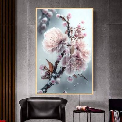 File in trần File gốc in bộ tranh decor treo tường đẹp hoa 5d DC1392 (bản gốc) phong cảnh