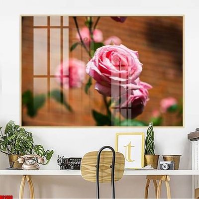 File gốc File gốc in bộ tranh decor treo tường đẹp hoa 5d DC1406 (trang trí) phòng trẻ em