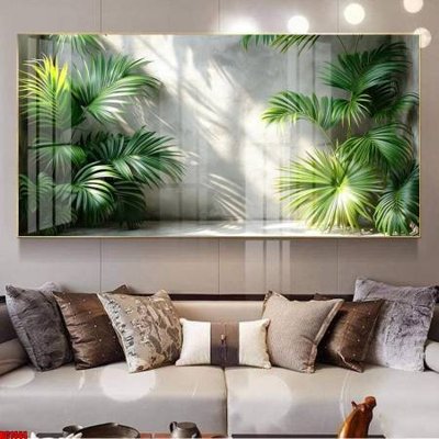 Tải file File gốc in bộ tranh decor treo tường đẹp hoa 5d DC1444 (PSD) cho in tranh kính