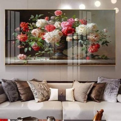 File gốc File gốc in bộ tranh decor treo tường đẹp hoa 5d DC1502 (in ấn) màu sắc trung thực