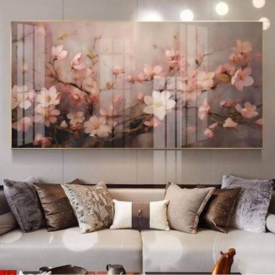 File PSD File gốc in bộ tranh decor treo tường đẹp hoa 5d DC1541 (gốc) tách lớp chi tiết