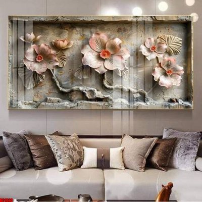 File ảnh File gốc in bộ tranh decor treo tường đẹp hoa 5d DC1620 (gốc) in biển hiệu