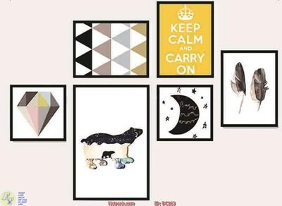 Hình ảnh file gốc in lụa Tranh trừu tượng DC163