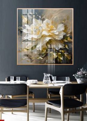 Tải file File gốc in bộ tranh decor treo tường đẹp hoa 5d DC1647 (PSD) cho in tranh 3D