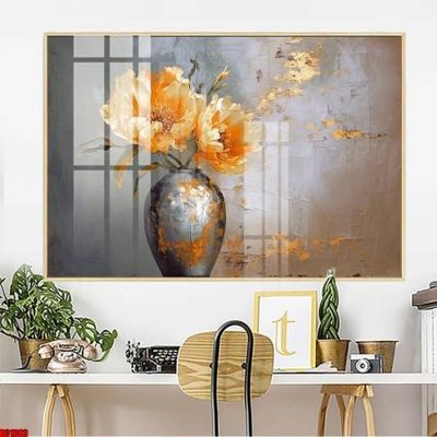 File gốc File gốc in bộ tranh decor treo tường đẹp hoa 5d DC1683 (in mica) làm bảng hiệu