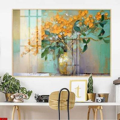 File ảnh File gốc in bộ tranh decor treo tường đẹp hoa 5d DC1700 (gốc) in decal dán tường