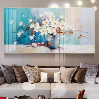 File gốc in ấn File gốc in bộ tranh decor treo tường đẹp hoa 5d DC1766 độ phân giải cao