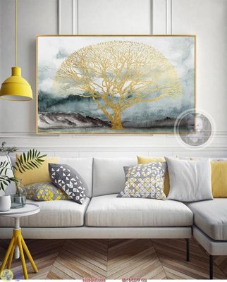 File PSD Tranh treo hiện đại DC177 (bản gốc) đã tách nền