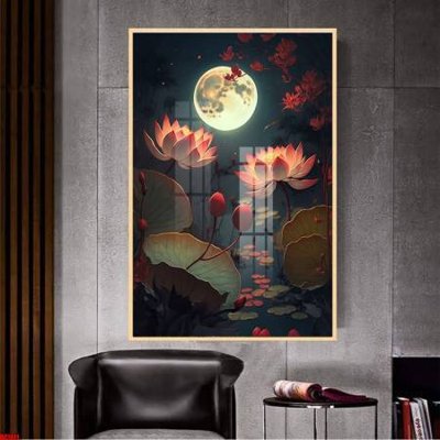 File in ấn cao cấp File gốc in bộ tranh decor treo tường đẹp hoa 5d DC1811 (file gốc)