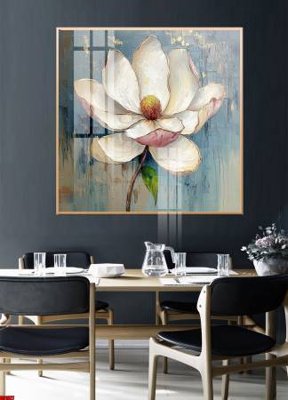 Ảnh gốc File gốc in bộ tranh decor treo tường đẹp hoa 5d DC1827 (nét căng) in mica