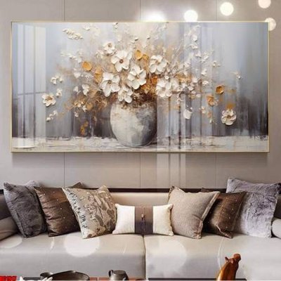 File gốc File gốc in bộ tranh decor treo tường đẹp hoa 5d DC1917 (cho in 3D) độc đáo