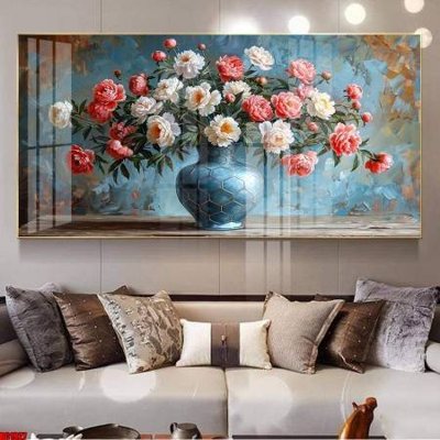 File gốc File gốc in bộ tranh decor treo tường đẹp hoa 5d DC1927 (in mica) làm bảng hiệu