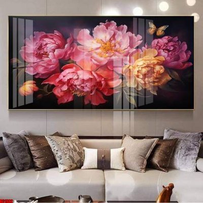 Tải file File gốc in bộ tranh decor treo tường đẹp hoa 5d DC1982 (gốc) chủ đề hoa sen