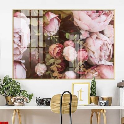 Ảnh mô tả file gốc in mica File gốc in bộ tranh decor treo tường đẹp hoa 5d DC2009