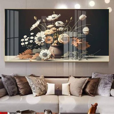 File tranh gốc File gốc in bộ tranh decor treo tường đẹp hoa 5d DC2078 (bản quyền) Filetranh.com