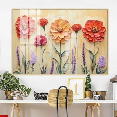 Tải file File gốc in bộ tranh decor treo tường đẹp hoa 5d DC2090 (gốc) làm tranh trang trí