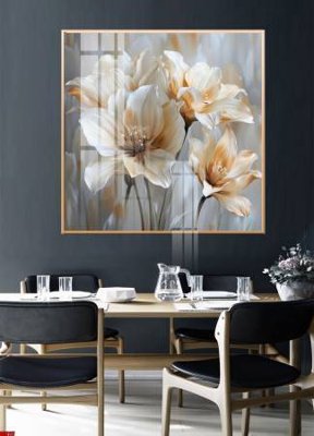 File tranh gốc PSD File gốc in bộ tranh decor treo tường đẹp hoa 5d DC2117 còn nguyên layer