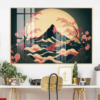 File gốc File gốc in bộ tranh decor treo tường đẹp hoa 5d DC2153 (cho in UV) siêu nét