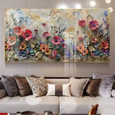 File gốc File gốc in bộ tranh decor treo tường đẹp hoa 5d DC2165 (chuẩn màu) cho in offset