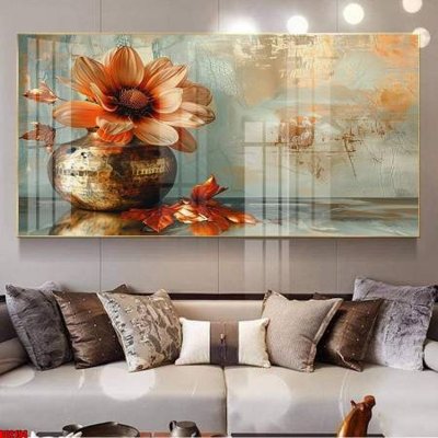 Tải về hình ảnh gốc File gốc in bộ tranh decor treo tường đẹp hoa 5d DC2194 sắc nét