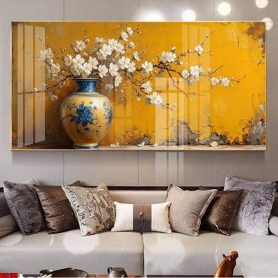 File tranh gốc File gốc in bộ tranh decor treo tường đẹp hoa 5d DC2195 (bản quyền) Filetranh.com